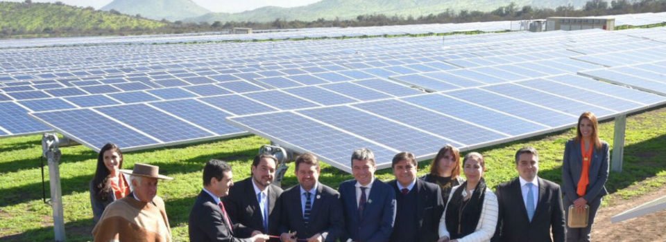Se inaugura la mayor Planta Fotovoltaica de la Región Metropolitana