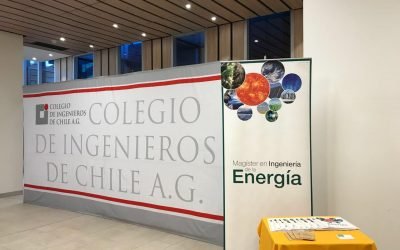 El Magíster en Ingeniería de la Energía, presente en el Mes de la Energía del Colegio de Ingenieros de Chile.