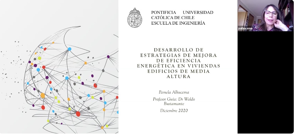 Pamela Alhucema Porcile se convierte en el nuevo graduado del Magíster en Ingeniería de la Energía de la Pontificia Universidad Católica de Chile