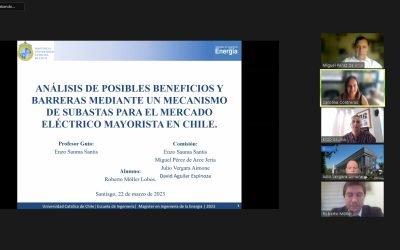 Roberto Moller se convierte en nuevo graduado del Magíster en Ingeniería de la Energía de la Pontificia Universidad Católica de Chile