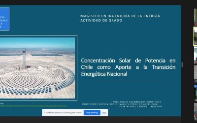 Pablo Lavanderos se convierte en nuevo graduado del Magíster en Ingeniería de la Energía de la Pontificia Universidad Católica de Chile