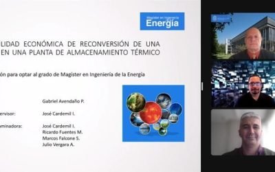 Gabriel Avendaño se convierte en un nuevo graduado del Magíster en Ingeniería de la Energía de la Pontificia Universidad Católica de Chile