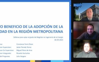 Constanza Yunis Ebner se convierte en nueva graduada del Magíster en Ingeniería de la Energía de la Pontificia Universidad Católica de Chile