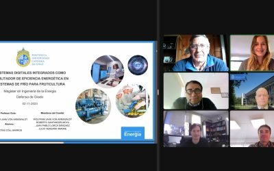 Matías Coll se convierte en un nuevo graduado del Magíster en Ingeniería de la Energía de la Pontificia Universidad Católica de Chile