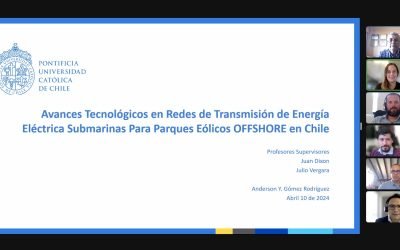 Anderson Gómez se convierte en un nuevo graduado del Magíster en Ingeniería de la Energía de la Pontificia Universidad Católica de Chile