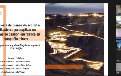 Paula Pinto se convierte en una nueva graduada del Magíster en Ingeniería de la Energía de la Pontificia Universidad Católica de Chile