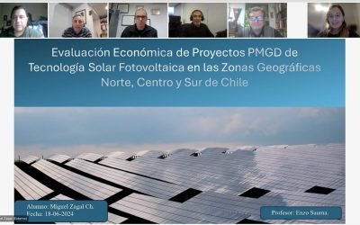 Miguel Zagal se convierte en un nuevo graduado del Magíster en Ingeniería de la Energía de la Pontificia Universidad Católica de Chile