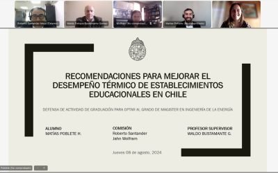 Matías Poblete se convierte en un nuevo graduado del Magíster en Ingeniería de la Energía de la Pontificia Universidad Católica de Chile