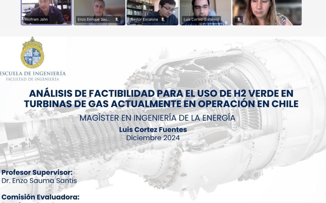 Luis Cortez se convierte en un nuevo graduado del Magíster en Ingeniería de la Energía de la Pontificia Universidad Católica de Chile