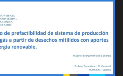 Mario Figueroa se convierte en un nuevo graduado del Magíster en Ingeniería de la Energía de la Pontificia Universidad Católica de Chile