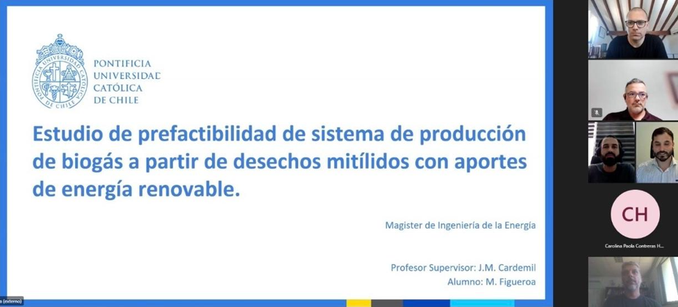 Mario Figueroa se convierte en un nuevo graduado del Magíster en Ingeniería de la Energía de la Pontificia Universidad Católica de Chile