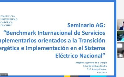 Eduardo Verdugo se convierte en un nuevo graduado del Magíster en Ingeniería de la Energía de la Pontificia Universidad Católica de Chile