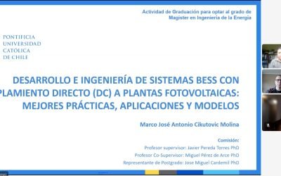 Marco Cikutovic se convierte en un nuevo graduado del Magíster en Ingeniería de la Energía de la Pontificia Universidad Católica de Chile