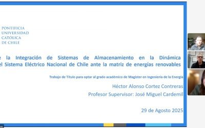 Héctor Cortez se convierte en un nuevo graduado del Magíster en Ingeniería de la Energía de la Pontificia Universidad Católica de Chile