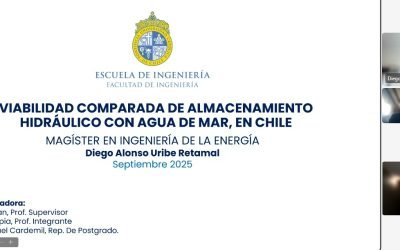 Diego Uribe se convierte en un nuevo graduado del Magíster en Ingeniería de la Energía de la Pontificia Universidad Católica de Chile