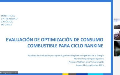 Felipe Delgado se convierte en un nuevo graduado del Magíster en Ingeniería de la Energía de la Pontificia Universidad Católica de Chile