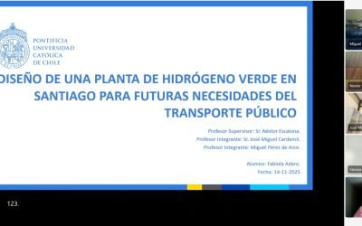 Fabiola Adaro se convierte en una nueva graduada del Magíster en Ingeniería de la Energía de la Pontificia Universidad Católica de Chile