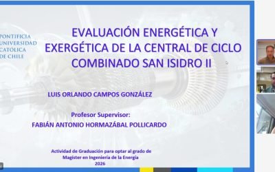 Luis Campos se convierte en un nuevo graduado del Magíster en Ingeniería de la Energía de la Pontificia Universidad Católica de Chile