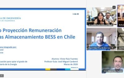 Víctor Ruiz se convierte en un nuevo graduado del Magíster en Ingeniería de la Energía de la Pontificia Universidad Católica de Chile