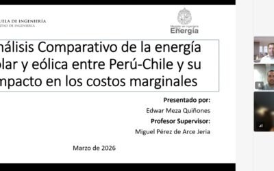 Edwar Meza se convierte en un nuevo graduado del Magíster en Ingeniería de la Energía de la Pontificia Universidad Católica de Chile