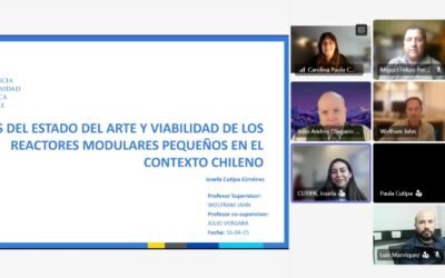 Josefa Cutipa se convierte en una nueva graduada del Magíster en Ingeniería de la Energía de la Pontificia Universidad Católica de Chile