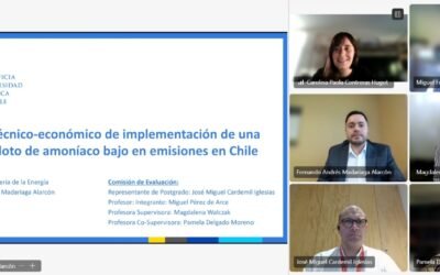 Fernando Madariaga se convierte en un nuevo graduado del Magíster en Ingeniería de la Energía de la Pontificia Universidad Católica de Chile